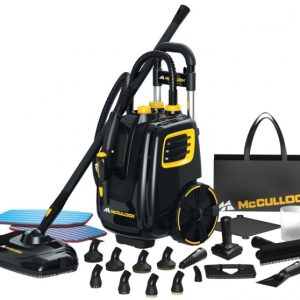McCulloch Deluxe Canister Steam Cleaner - MC1385