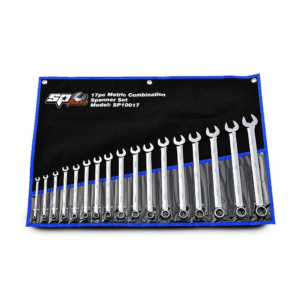 SP Tools 17PC Metric Combination Spanner Set SP10017